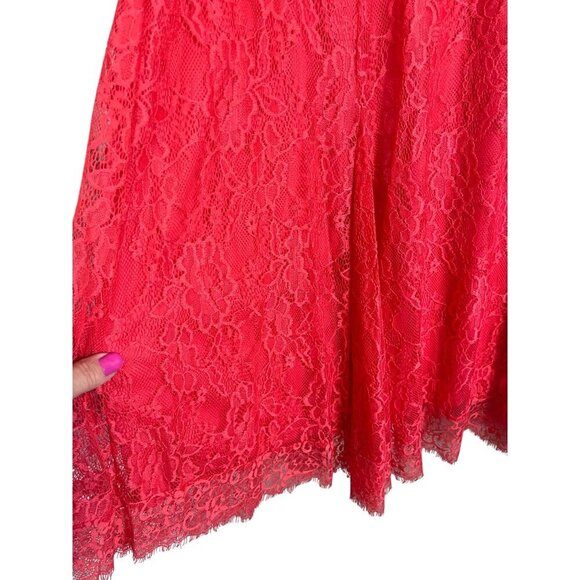 Torrid Dress 3X Pink Floral Skater Feminine Ballerina Fringe Boho Western Retro - Picture 11 of 16